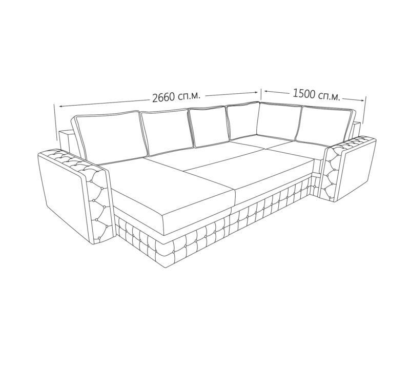 Модульний диван Рим