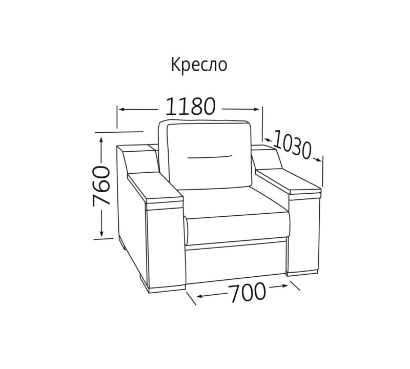 Крісло Бостон