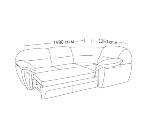 Кутовий диван Лаура