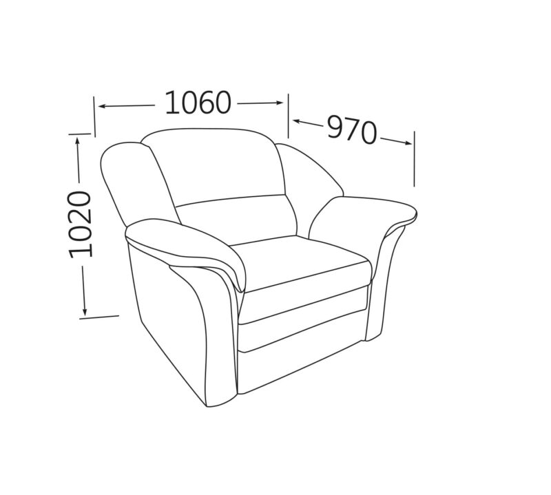 Крісло Моніка