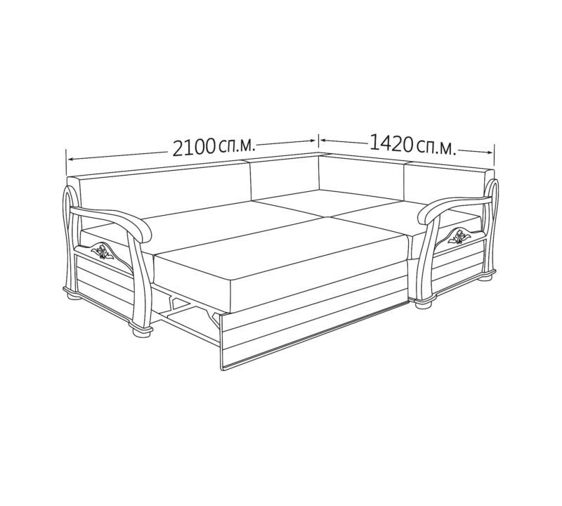 Кутовий диван Палермо