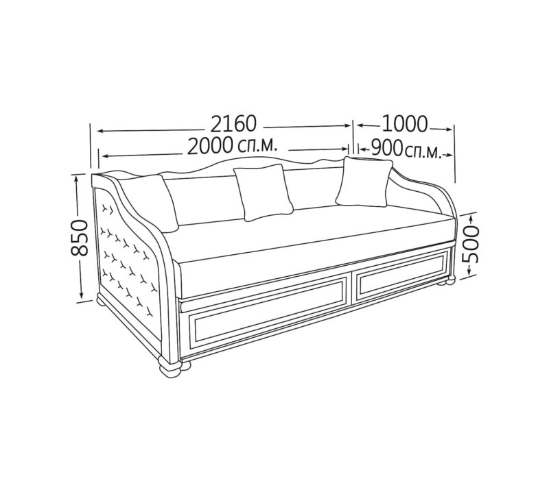 Ліжко Прованс