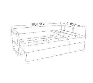 Кутовий диван Тiна-1 з отоманкою