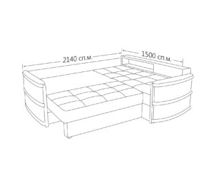 Кутовий диван Тіна-1